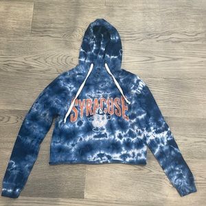 Syracuse University Cropped hoodie youth large